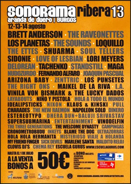 Inkeys participa en la edición 2010 del festival Sonorama de Aranada de Duero (Burgos) - 1, Foto 1