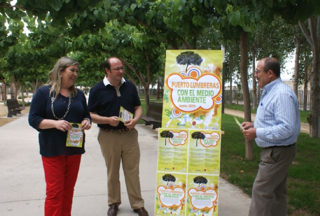 El Alcalde presenta el programa Puerto Lumbreras con el Medio Ambiente' que recoge iniciativas para promover el respeto medioambiental en la sociedad - 1, Foto 1