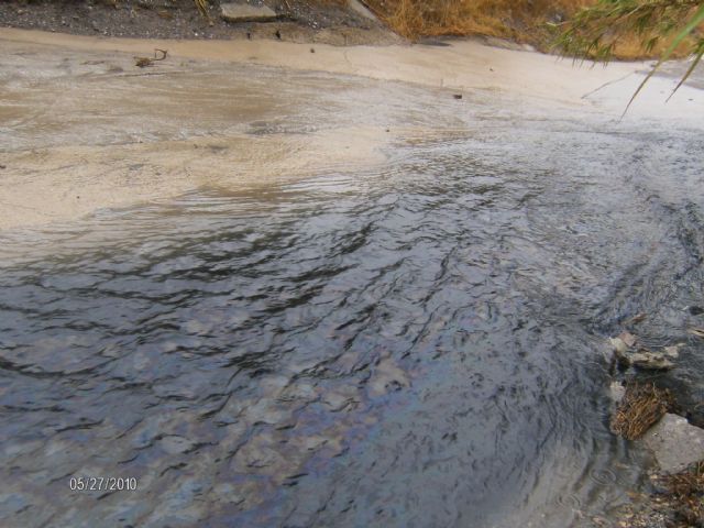 Alertan a la Guardia Civil de un vertido contaminante al cauce de la rambla Alta - 6