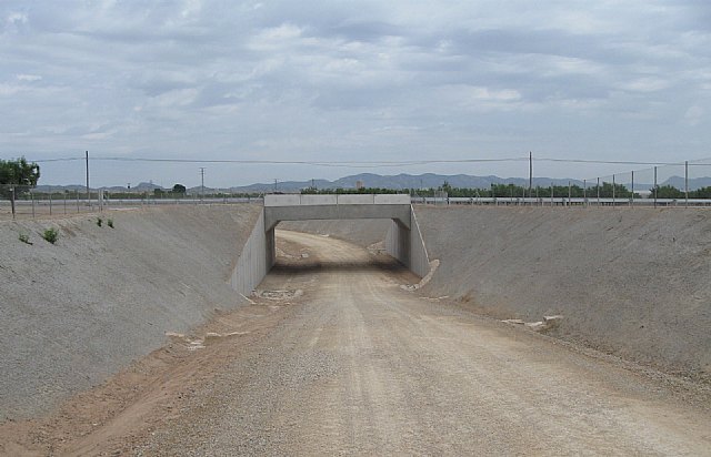 La Comunidad finaliza la reposición del cordel de Fuente Álamo en el entorno del futuro Aeropuerto Internacional - 1, Foto 1