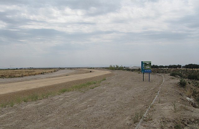 La Comunidad finaliza la reposición del cordel de Fuente Álamo en el entorno del futuro Aeropuerto Internacional - 2, Foto 2