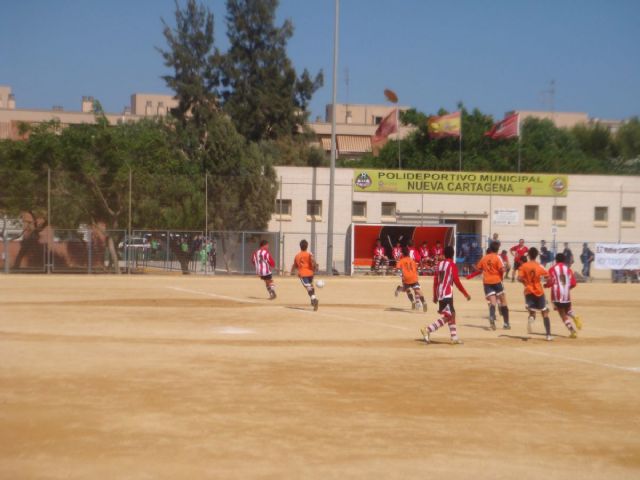 El Ranero, el Real Murcia y el Sevilla, ganadores del VIII Torneo Inter Escuelas Nueva Cartagena - 1, Foto 1