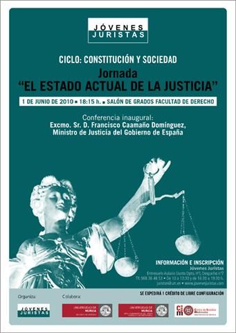 El ministro Caamaño interviene en la jornada de la Universidad de Murcia sobre el estado actual de la Justicia - 1, Foto 1