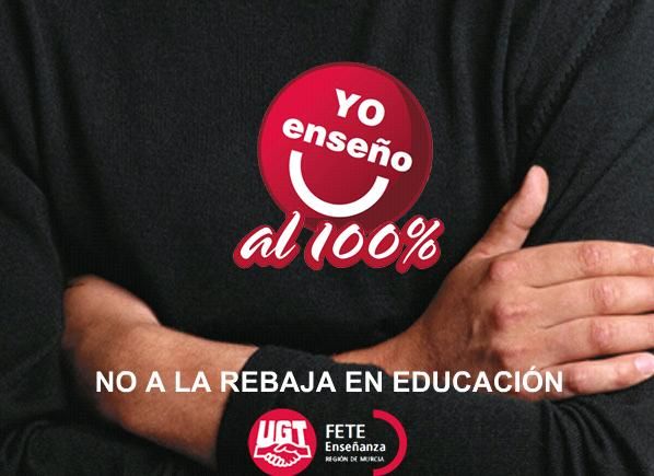 Campaña en defensa del profesorado 'Yo enseño al 100%' - 4, Foto 4