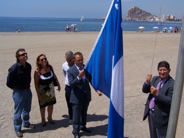 Águilas a la cabeza de los municipios de la Región en Banderas Azules - 1, Foto 1