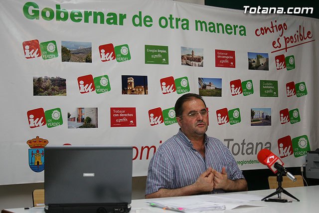 IU+LV: Los presupuestos del Ayuntamiento de Totana son tardíos, irreales e inservibles, Foto 1