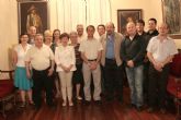 La nueva directiva de la Asociacin de Amigos de la Msica se rene con el Alcalde y la Concejal de Cultura