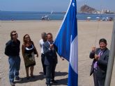 guilas a la cabeza de los municipios de la Regin en Banderas Azules