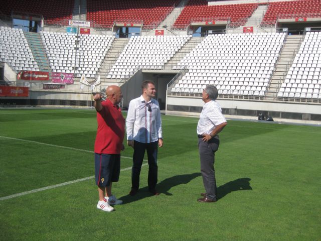 Puesta a punto del estadio Nueva Condomina para el partido España-Polonia - 2, Foto 2