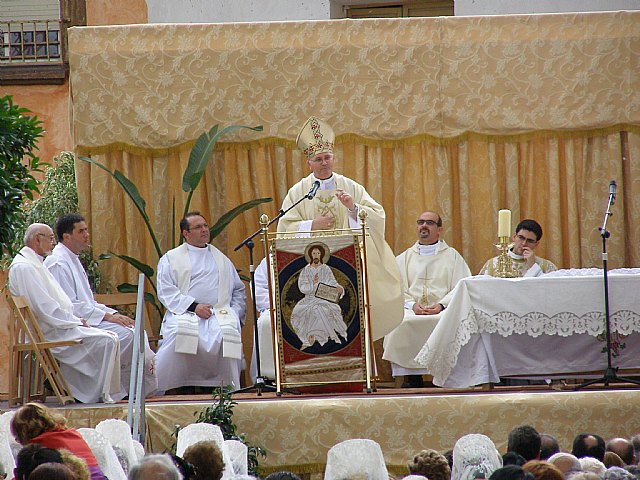 Suspendida la procesión del Patrón de Archena, el Corpus Christi, por la tarde, que este año cumple 100 años de esta concesión Papal - 1, Foto 1