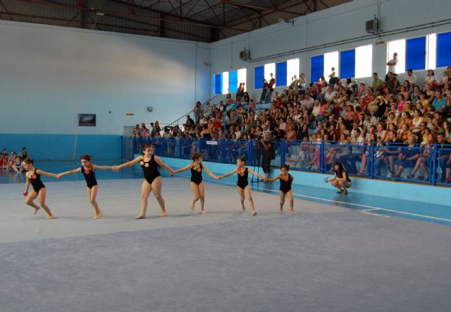 Las gimnastas torreñas dan lo mejor de sí en la clausura del curso de la Escuela Municipal - 3, Foto 3