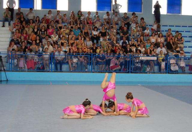 Las gimnastas torreñas dan lo mejor de sí en la clausura del curso de la Escuela Municipal - 4, Foto 4