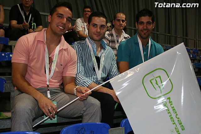 Miembros de NNGG de Totana asistieron a los actos del XXX Aniversario de Nuevas Generaciones de la Región de Murcia, Foto 1