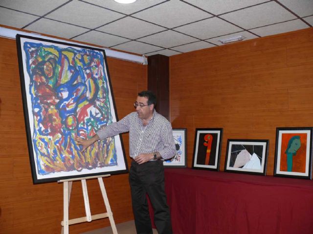 Francisco Abellán cede al ayuntamiento un total de quince cuadros para el centro social Roque Baños - 2, Foto 2