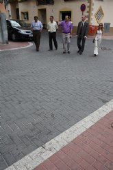 La Comunidad mejora la accesibilidad en el centro urbano de Fortuna para facilitar la movilidad de los peatones