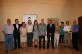 Valcrcel recibe al presidente de la Unin de Cooperativas de la Regin de Murcia (Ucomur) y a los miembros del consejo rector de la organizacin