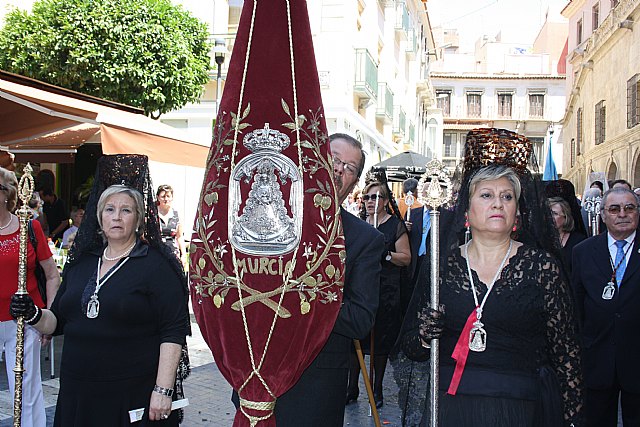 La Hermandad del Rocio de Murcia colocó un altar para la procesión del Copus - 2, Foto 2