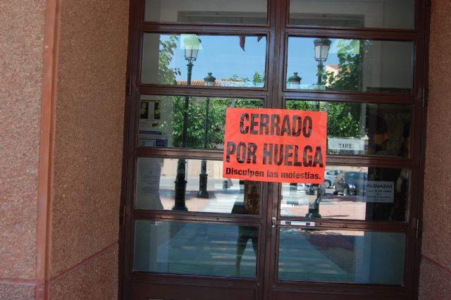 Nula incidencia de la huelga en los servicios públicos de Alguazas - 1, Foto 1