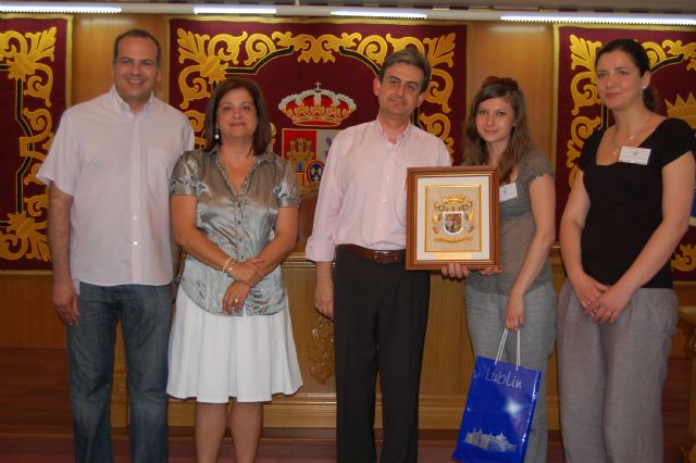 Alumnos y profesores del Proyecto Comenius visitan Alguazas - 2, Foto 2