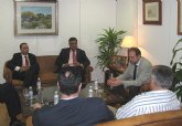 Sotoca explica a los presidentes de los polgonos de Cartagena, Lorca y Alcantarilla las ventajas del promotor de empleo