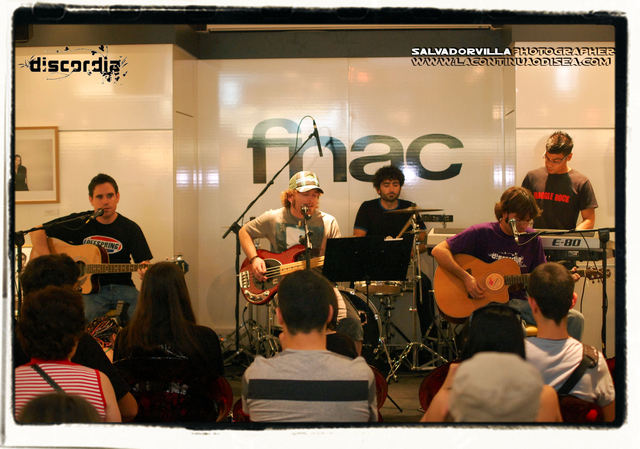 Discordia present en Fnac-Nueva Condomina en Murcia su nuevo disco 