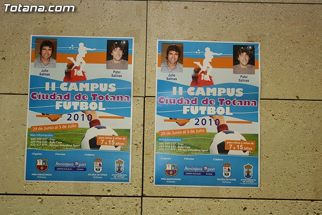 El “II Campus de Fútbol Ciudad de Totana 2010” se celebrará del 29 de junio al 3 de julio, Foto 2
