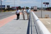 El ayuntamiento ampl�a un puente para mejorar la seguridad de los peatones