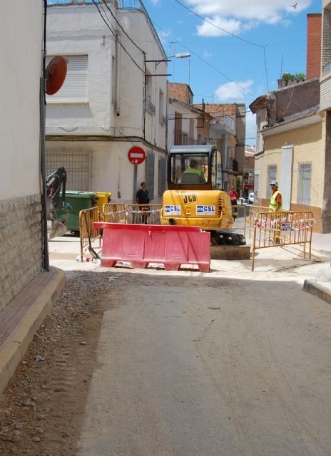 Arrancan las obras de reforma de las calles Reloj y Mayor de Lorquí - 3, Foto 3