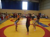 El colegio Reina Sofía consigue el tercer puesto benjamín en la final regional de nano nana práctica grecorromana de deporte escolar