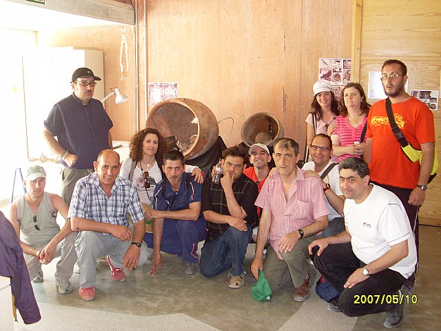 Los usuarios del Servicio Municipal de Apoyo Psicosocial realizan una visita al yacimiento argárico de La Bastida, Foto 2