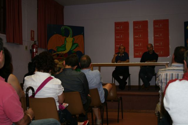 Pedro López inicia en El Palmar una ronda de encuentros con los ciudadanos del municipio - 1, Foto 1