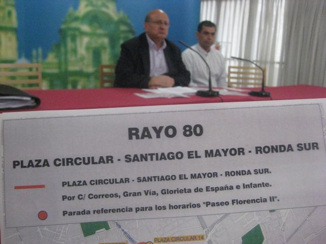 Un nuevo Rayo unirá Ronda Sur con el centro de Murcia - 1, Foto 1
