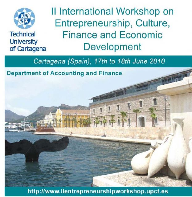 Cartagena acoge unas jornadas sobre cultura emprendedora, finanzas y desarrollo económico - 1, Foto 1