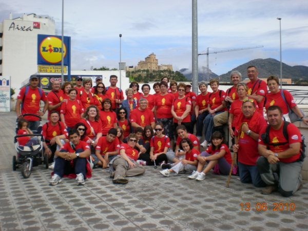 Cerca de un centenar de peregrinos ganan el jubileo en la II Peregrinacin a Caravaca de la Cruz - 7