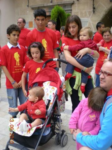 Cerca de un centenar de peregrinos ganan el jubileo en la II Peregrinacin a Caravaca de la Cruz - 8