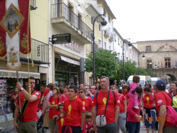 Cerca de un centenar de peregrinos ganan el jubileo en la II Peregrinacin a Caravaca de la Cruz - 9