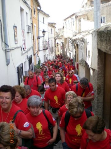 Cerca de un centenar de peregrinos ganan el jubileo en la II Peregrinacin a Caravaca de la Cruz - 12