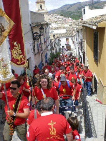 Cerca de un centenar de peregrinos ganan el jubileo en la II Peregrinacin a Caravaca de la Cruz - 13