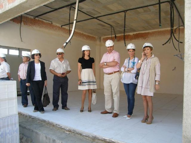 Las obras de construcción del Centro de Atención Infantil de Cazalla alcanzan su ecuador - 2, Foto 2
