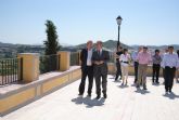 El delegado del Gobierno y el Alcalde de Cehegín inauguran la remodelación del Paseo de la Concepción