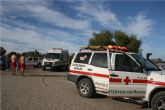 Cruz Roja de guilas realiza 684 asistencias durante la primera quincena de Junio dentro del Plan de Cobertura de Playas (COPLA) 2010