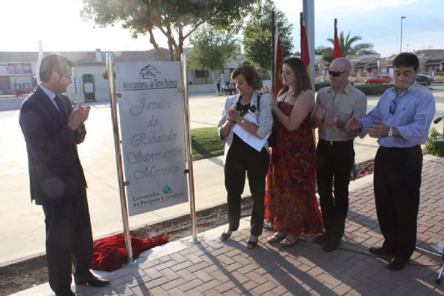Inaugurado un jardín en Balsicas en homenaje a Ricardo Sanmartin Meroño - 2, Foto 2
