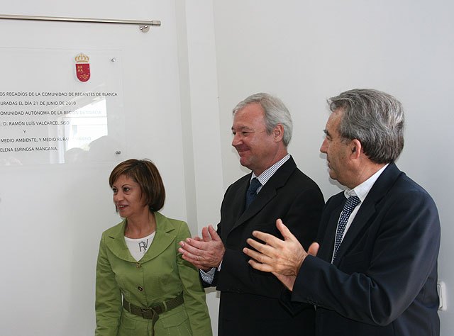 Valcárcel reitera ante la ministra Espinosa la exigencia de un gran Pacto Nacional del Agua - 2, Foto 2