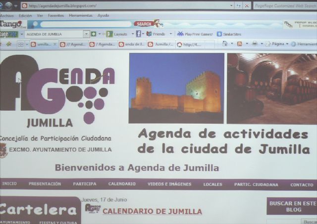 Presentado el blog ´Agenda de Jumilla´ creado por la concejalía de Participación Ciudadana - 2, Foto 2
