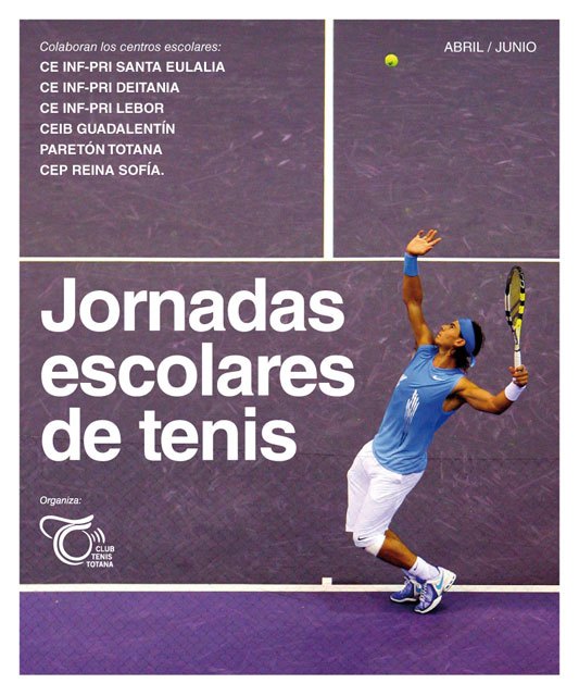 El próximo jueves 24 de junio se celebrará en el Club de Tenis Totana la clausura de la Escuela de Tenis, Foto 1