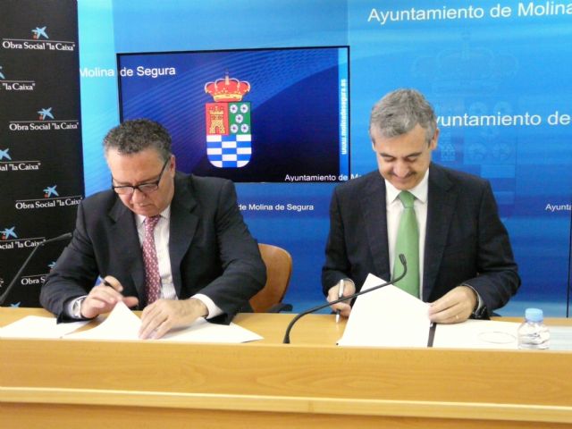 La Fundación de Estudios Médicos de Molina y la Obra Social la Caixa firman un convenio de colaboración - 1, Foto 1