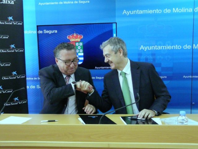 La Fundación de Estudios Médicos de Molina y la Obra Social la Caixa firman un convenio de colaboración - 2, Foto 2