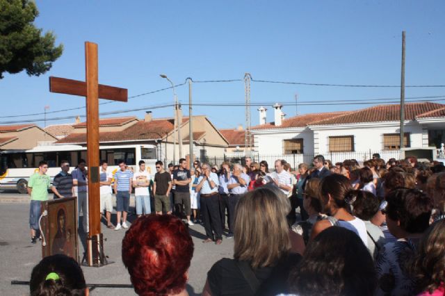 La Cruz y el Icono de las Jornadas Mundiales de la Juventud visitan Torre-Pacheco - 3, Foto 3