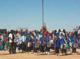 Los tambores de San Javier suenan en el Sahara