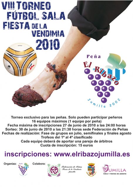 La Peña El Ribazo organiza el VIII Torneo de Fútbol Sala ´Fiesta de la Vendimia´ - 1, Foto 1